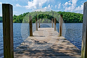 Pier on the lake