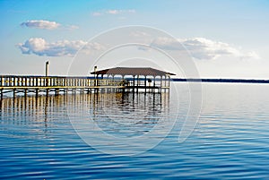 A Pier at Lake Waccamaw