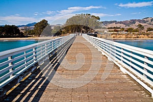 Pier near San Simeon