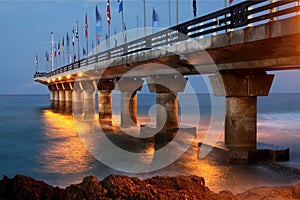 Pier at Night