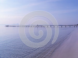 Pier at the ocean