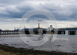 Pier and Oil Rigs in Invergordon