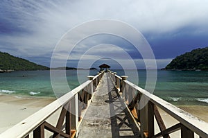 Pier in Perhentian Islands photo