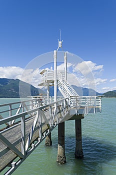 Pier at Porteau Cove Provincial Park in British Columbia