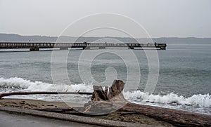 Pier On Rainy Day 2