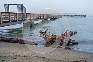 Pier On Rainy Day 7