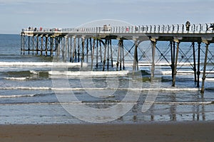 Pier at Saltburn.