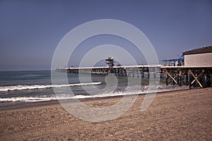 Pier at San Clemente Beach