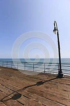 Pier santa monica, los angeles photo