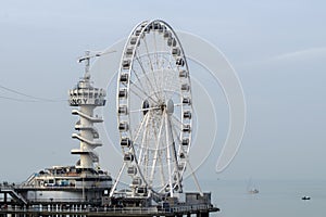 Pier At Scheveningen At The Hague At At The Netherlands 28-12-2019