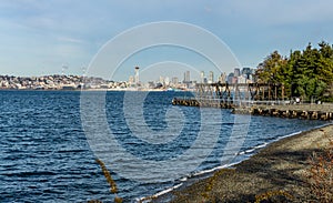 Pier And Seattle Skyline 3