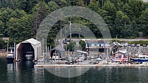 Pier at Sitka, Alaska