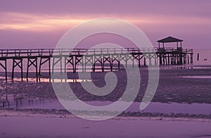 Pier At Sunrise i