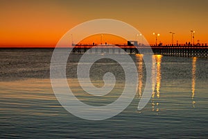 Pier twilight