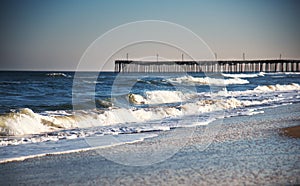 Pier on Virginia beach