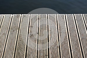 Pier and water.