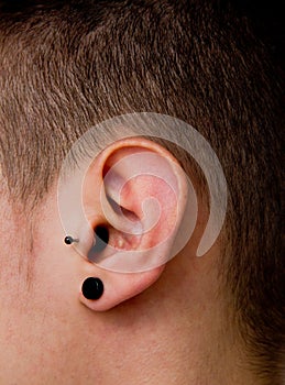 Pierced ear
