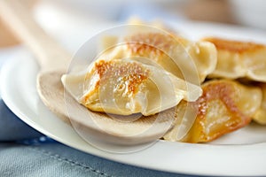 Pierogi.Polish christmas dish