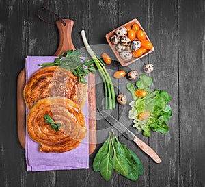 Pies burek food photo