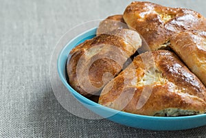 Pies with cabbage