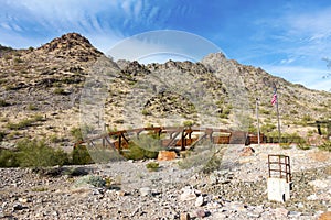 Piestewa Mountain Peak Ridge Arid Desert Landscape Phoenix Nature Preserve Arizona