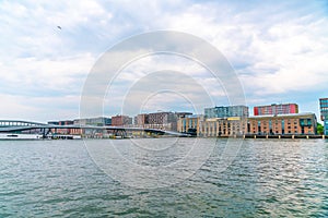 The Piet Hein kade in the center of Amsterdam