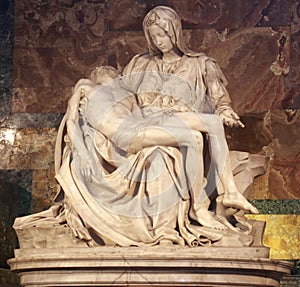 The Pieta by Michaelangelo photo