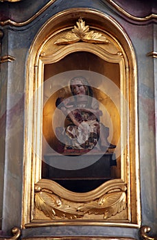 Pieta, Sanctuary of St. Agatha in Schmerlenbach, Germany