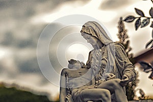 Pieta statue photo