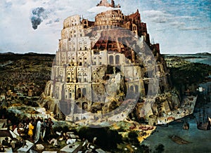 Pieter Bruegel Also Brueghel Or Brueghel Elder, The Tower Of Babel Was Subject Of Three Paintings By Pieter Bruegel