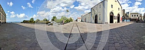 Pietrarsa - Panoramica del piazzale del museo dal Padiglione A photo
