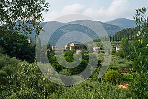 Pieve di Compito, rural village near Lucca, Tuscany photo
