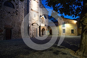 Pieve San Andrea medieval church, Iseo town, Lombardy, Italy