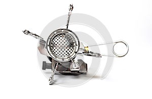 Piezo camping gas burner
