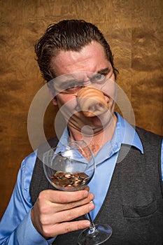 Pig Man Banker