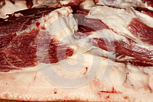Pig meat photo