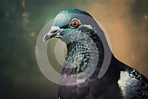 Pigeon bird. Generate Ai