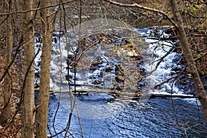 Pigeon Creek Falls in Late November