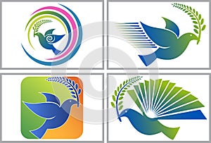 Pigeon logos