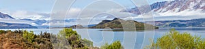 Pigeon and Pig Islands on Wakatipu lake near Glenorchy and Queenstown, New Zealand