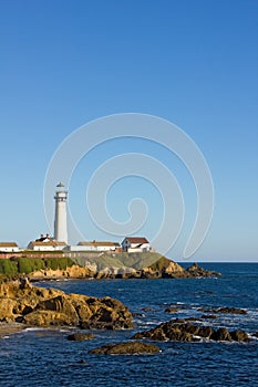 Pigeon Point Lighthouse on California Coast