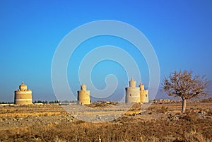 Pigeon Tower or dovecotes near Isfahan , Iran