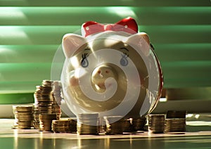 piggy bank photo