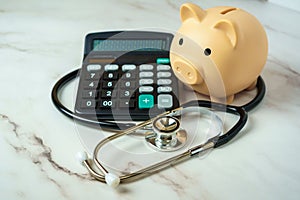 Piggy Bank and Calculator on a Medical Stethoscope: Conceptualizing Healthcare Costs