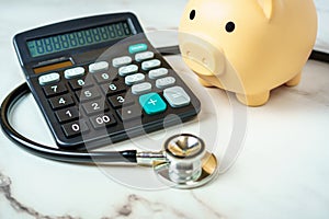 Piggy Bank and Calculator on a Medical Stethoscope: Conceptualizing Healthcare Costs