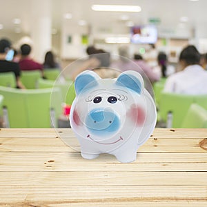 Piggy bank .Concept money