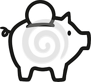 Piggy Bank icon photo