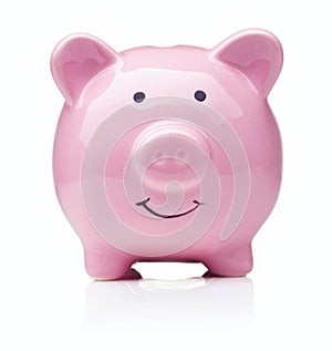 Piggy bank isolated