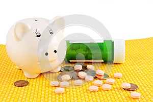 Piggy Bank With Medication