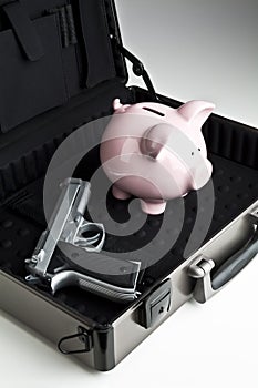 Piggy bank robbery